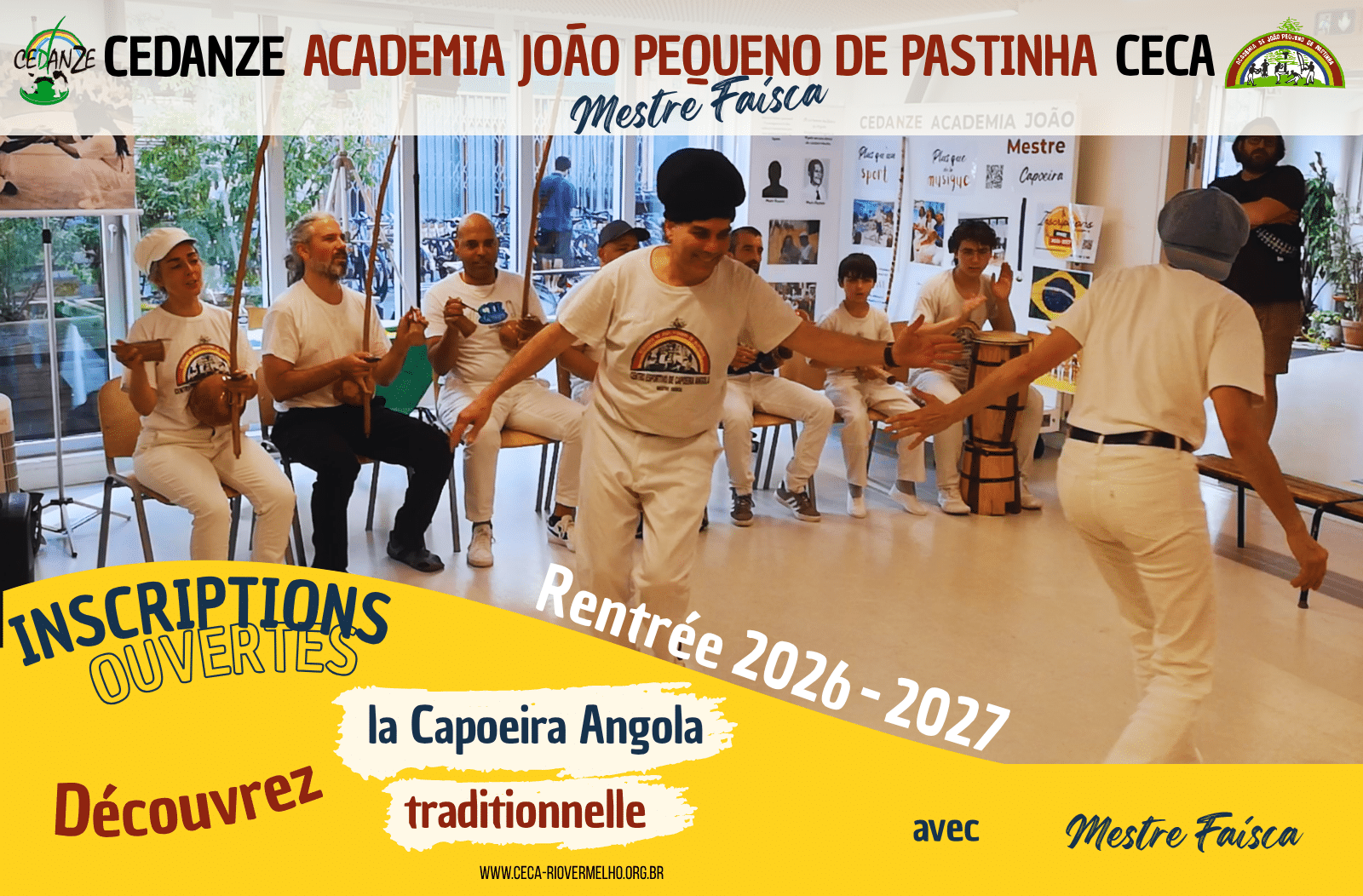 Cours de Capoeira Angola traditionnelle